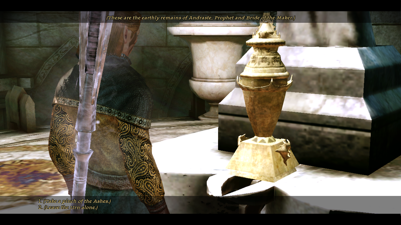 The Urn of Sacred Ashes, Dragon Age Wiki